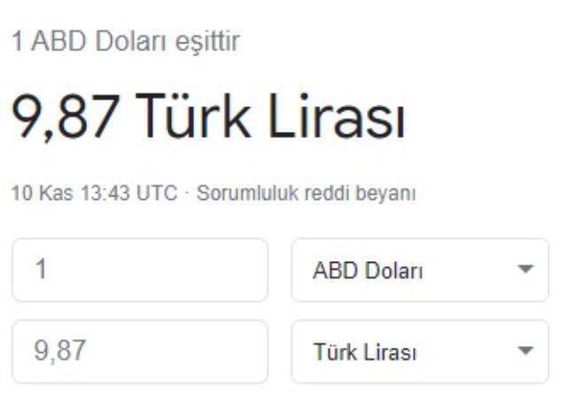 Son Dakika! Dolar, rekor tazeledi! 9,86 ile tarihi zirveyi gördü