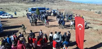 Bozkır'da ağaç dikme organizasyonu