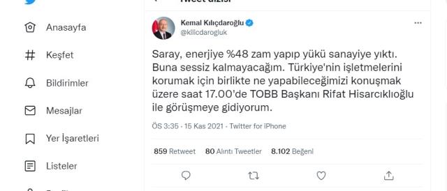 Kılıçdaroğlu: Sessiz kalmayacağım