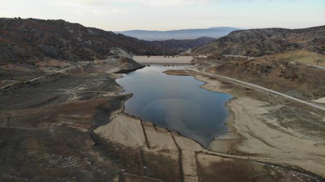 Çorum'da barajların doluluk seviyesi yüzde 7'ye düştü, 30 günlük içme suyu kaldı
