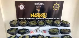 Gaziantep'te 31 kilo esrar ele geçirildi
