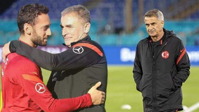 Şenol Güneş'e Hakan Çalhanoğlu'ndan gönderme! Yükselişin sırrını verdi Şenol Güneş'e Hakan Çalhanoğlu'ndan gönderme! Yükselişin sırrını verdi