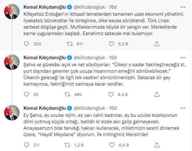 CHP lideri Kılıçdaroğlu meydanlara iniyor! İlk miting Mersin'de CHP lideri Kılıçdaroğlu meydanlara iniyor! İlk miting Mersin'de