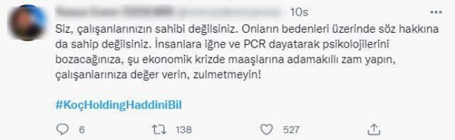 Binlerce tweet atıldı! Koç Holding'in çalışanlarına yönelik başlattığı uygulamaya tepki yağıyor