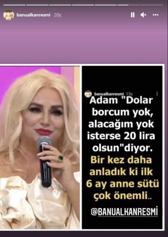 Banu Altan'dan dolar yorumu: İlk altı ay anne sütü önemli!