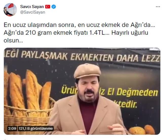 İBB'ye ekmek fiyatı tavsiyesinde bulunan AK Partili Savcı Sayan baltayı taşa vurdu