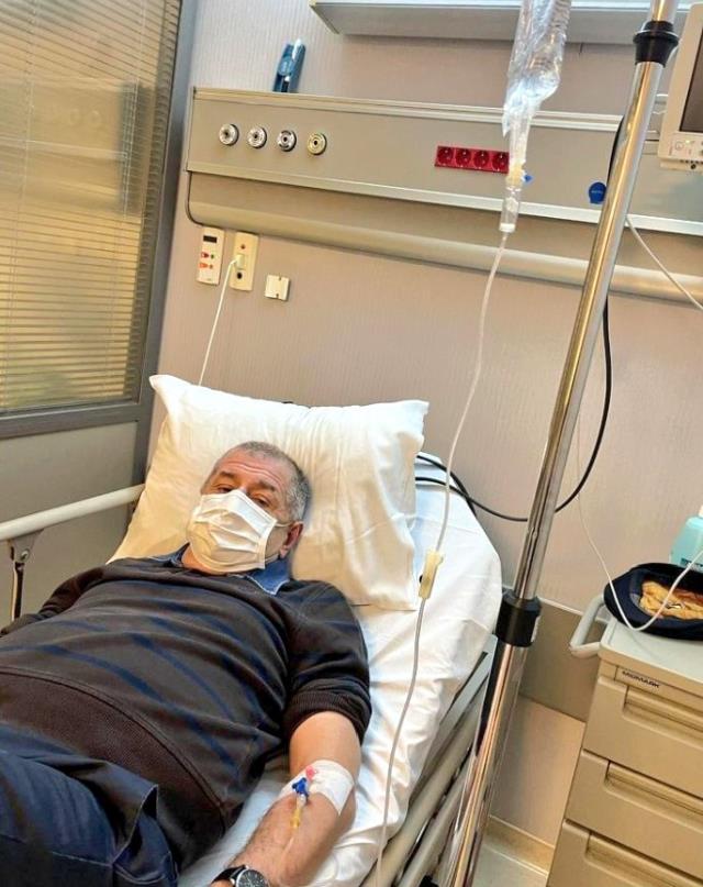 Zafer Partisi Genel Başkanı Ümit Özdağ hastaneye kaldırıldı