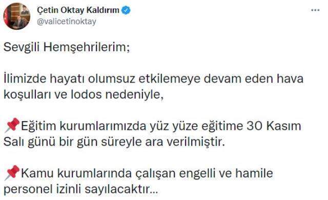 Son Dakika: İstanbul, Kocaeli ve Sakarya'da fırtına önlemi! Okullar tatil edildi, bazı kamu personelleri izinli sayılacak