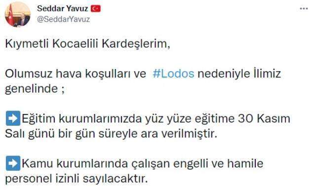Son Dakika: İstanbul, Kocaeli ve Sakarya'da fırtına önlemi! Okullar tatil edildi, bazı kamu personelleri izinli sayılacak