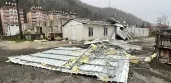 KASTAMONU - İnebolu ve Doğanyurt'ta fırtına etkili oldu