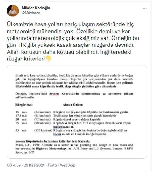 Uzman isimden uyarı: Her fırtınada başa sarıyoruz! Uzman isimden uyarı: Her fırtınada başa sarıyoruz!