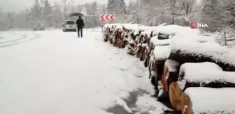 Bartın'a sezonun ilk karı düştü