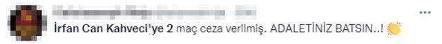 İrfan Can Kahveci'ye verilen ceza neden çıldırttı? İşte Galatasaray taraftarını isyan ettiren sebep İrfan Can Kahveci'ye verilen ceza neden çıldırttı? İşte Galatasaray taraftarını isyan ettiren sebep