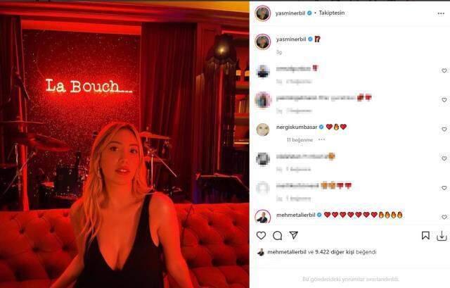 Yasmin Erbil göğüs dekolteli pozunu paylaştı, anne ve babasından yorum gecikmedi