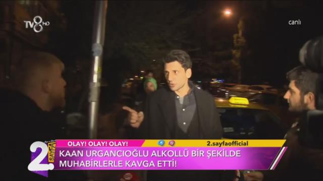 Alkolün dozunu kaçıran Kaan Urgancıoğlu, kendisini görüntüleyen basın mensuplarıyla tartıştı