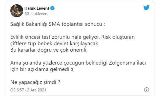 Haluk Levent'ten Sağlık Bakanı Koca'ya tam destek! Haluk Levent'ten Sağlık Bakanı Koca'ya tam destek!