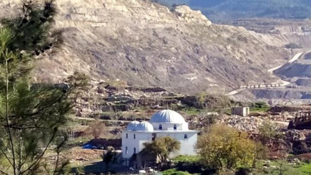 Muğla'da üzen olay! Maden için cami ve kiliseyi yıktılar