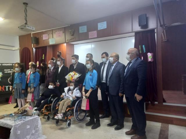 Perran Kutman İlköğretim Okulu'nda 3 Aralık Dünya Engelliler Günü'ne özel etkinlik düzenlendi