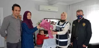 Polis özel öğrencileri yalnız bırakmadı