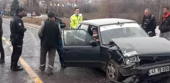 Domaniç'te trafik kazası: 1 yaralı