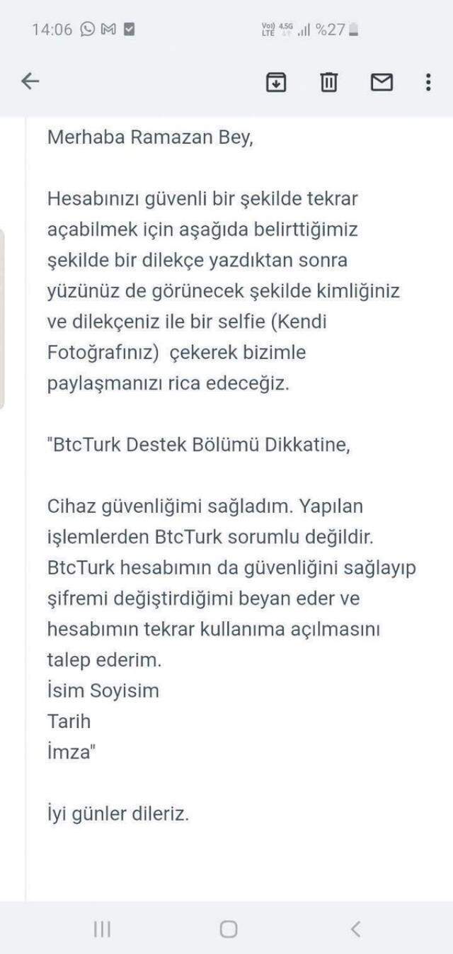 Kripto para sitesinde şok! Virüslü linki tıklayınca para başka hesaba aktarıldı Kripto para sitesinde şok! Virüslü linki tıklayınca para başka hesaba aktarıldı