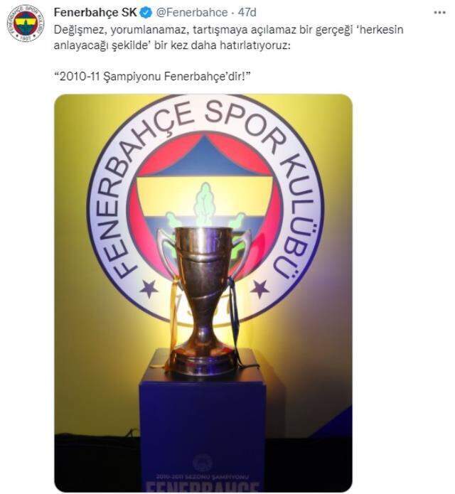 Trabzonspor'un açtığı pankarta Fenerbahçe'den jet hızında yanıt! Taraftardan yorum yağdı