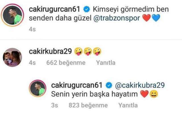 Uğurcan Çakır'ın sosyal medya paylaşımı eşi Kübra Çakır'ı çok kıskandırdı Uğurcan Çakır'ın sosyal medya paylaşımı eşi Kübra Çakır'ı çok kıskandırdı