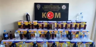 Son dakika haber... Gaziantep'te kaçak alkol üreticilerine operasyon: 1 gözaltı