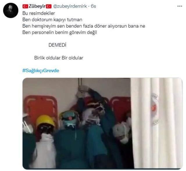 Sağlık emekçileri, maaş iyileştirmesi ve ek gösterge hakları için grevde!