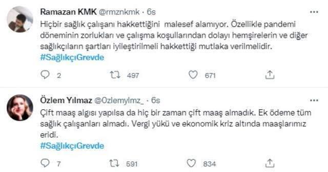 Sağlık emekçileri, maaş iyileştirmesi ve ek gösterge hakları için grevde!