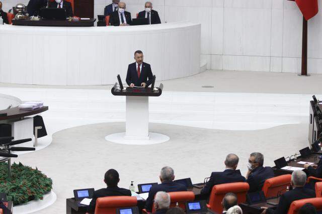 TBMM'deki Bütçe görüşmelerinde Fuat Oktay'dan dolar vurgusu: Sadece faize bağlı değil TBMM'deki Bütçe görüşmelerinde Fuat Oktay'dan dolar vurgusu: Sadece faize bağlı değil