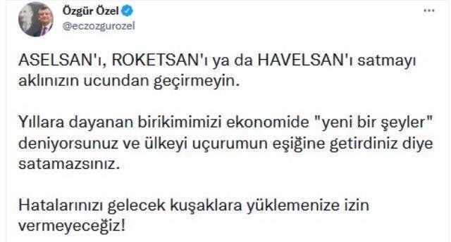 ASELSAN, Birleşik Arap Emirlikleri'ne satılacağı iddialarını yalanladı