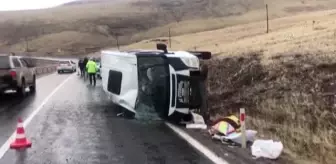 KAHRAMANMARAŞ - Devrilen minibüsteki 7 kişi yaralandı