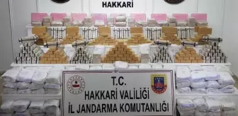 Hakkari'de araziye gizlenen 295 kilo uyuşturucu bulundu