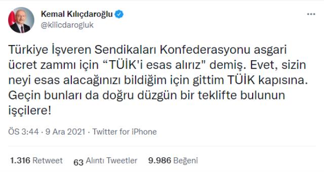 Kemal Kılıçdaroğlu: Doğru düzgün bir teklifte bulunun!
