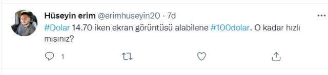 'Eski sevgilim bile gözümde bu kadar hızlı değer kaybetmemişti!' Sosyal medyadan dolar tepkileri
