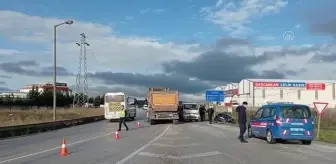 Silivri'deki trafik kazasında 4 kişi yaralandı