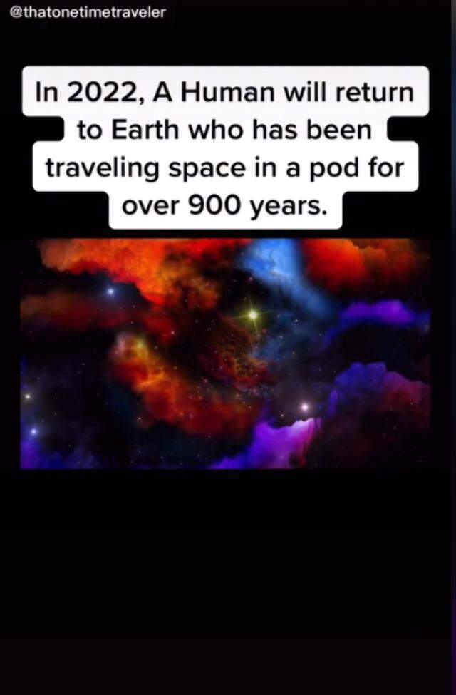 '2485'ten geldim' diyen adamdan haber var: 2022'de bir insan dünyaya inecek, ondan yararlanın