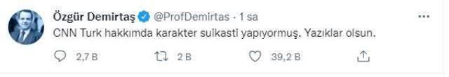 Özgür Demirtaş'ın faiz yorumu gündem oldu: Bütün dünya akılsız sadece biz mi akıllıyız?