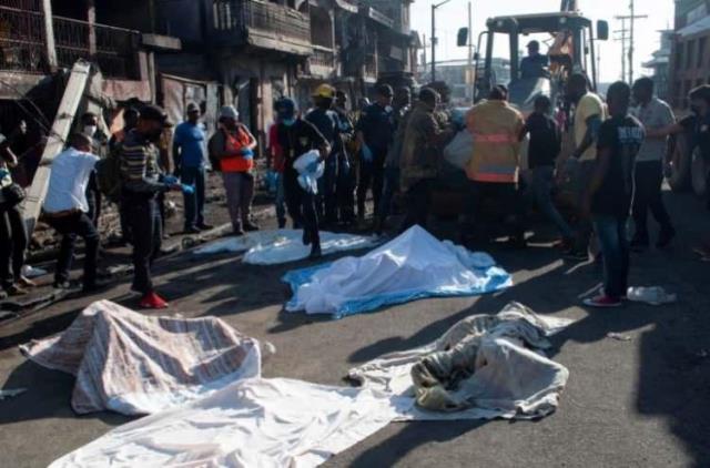 Haiti'de akaryakıt yüklü kamyonun patlaması sonucu ölenlerin sayısı 60'a yükseldi