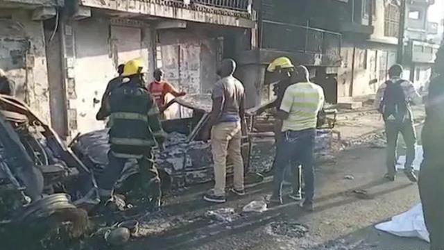 Haiti'de akaryakıt yüklü kamyonun patlaması sonucu ölenlerin sayısı 60'a yükseldi