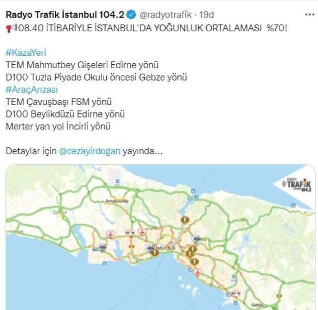 Yağmur İstanbul'da hayatı felç etti! Bir çok bölgede trafik yoğunluğu yaşanıyor