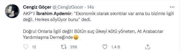 AK Partili vekilin 'ekonomik sıkıntı bizimle ilgili değil' sözü sosyal medyada olay oldu