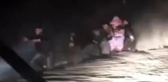 Rahatsızlanan 2 kişi, jandarma helikopteriyle hastaneye ulaştırıldı