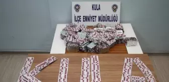 Kula'da 3 bin 744 adet sentetik uyuşturucu hap ele geçirildi