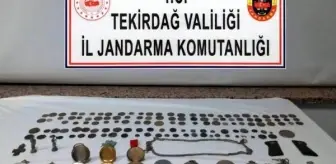 Son dakika haberi! Tekirdağ'da tarihi eser operasyonu: 2 gözaltı