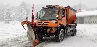 Kocayayla geçidinde kar kalınlığı 48 santimetreye ulaştı