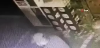 'Telefonla konuşuyormuş' gibi yaptı, tüpü montuna saklayıp böyle götürdü
