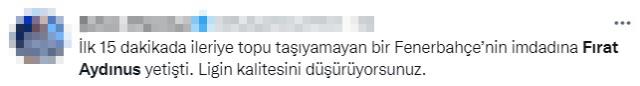 Dev derbide Beşiktaşlılara saç baş yolduran an! Fırat Aydınus'a öfkeleri çok büyük