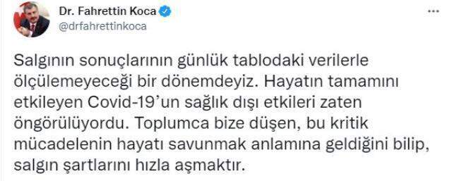 Son Dakika: Türkiye'de 19 Aralık günü koronavirüs nedeniyle 171 kişi vefat etti, 16 bin 910 yeni vaka tespit edildi Son Dakika: Türkiye'de 19 Aralık günü koronavirüs nedeniyle 171 kişi vefat etti, 16 bin 910 yeni vaka tespit edildi